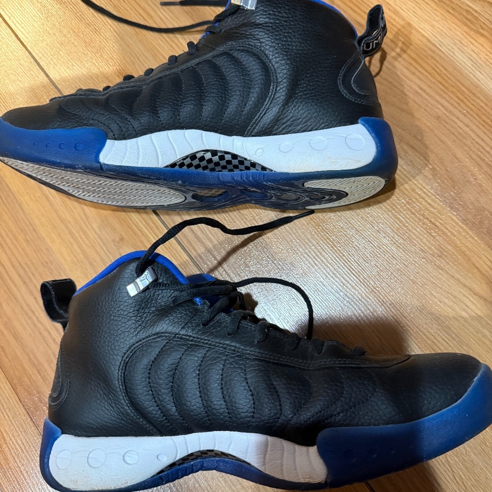 Black & Blue Air Jordans